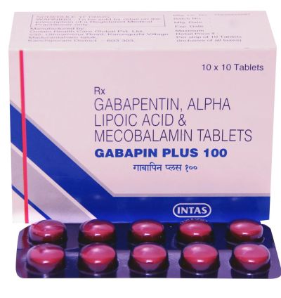 GABAPIN PLUS 100              10'S