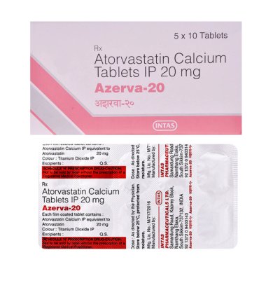 AZERVA 20MG TAB               10 S