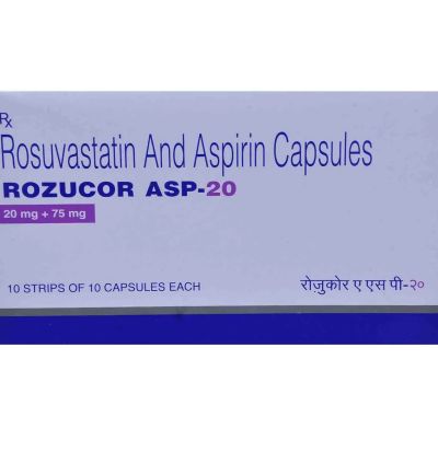 Rozucor ASP 20mg/75mg Capsule