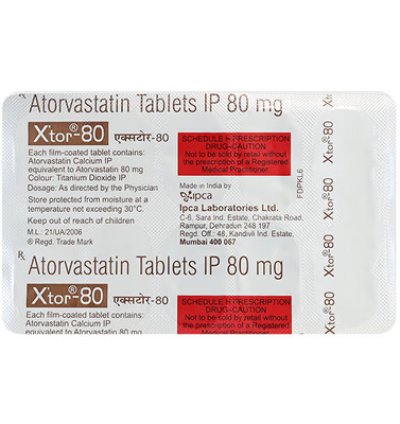 X TOR 80MG                    10'S