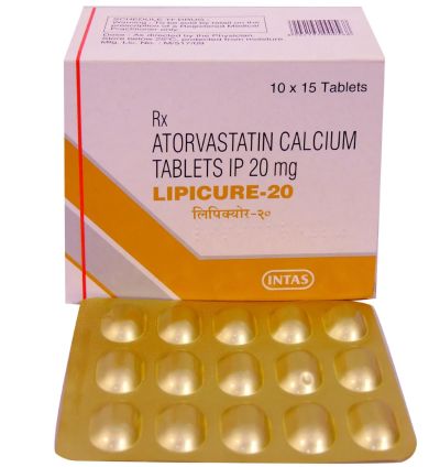 LIPICURE 20MG TAB             15 s