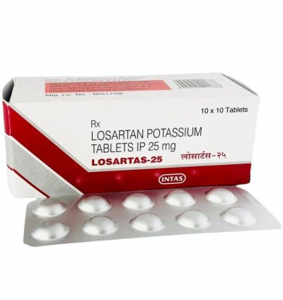 LOSARTAS 25MG TAB
