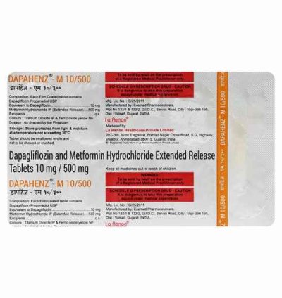 DAPAHENZ M 10/500            
