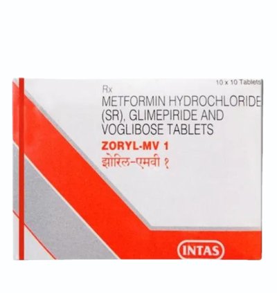 ZORYL MV 1 TAB                10.S