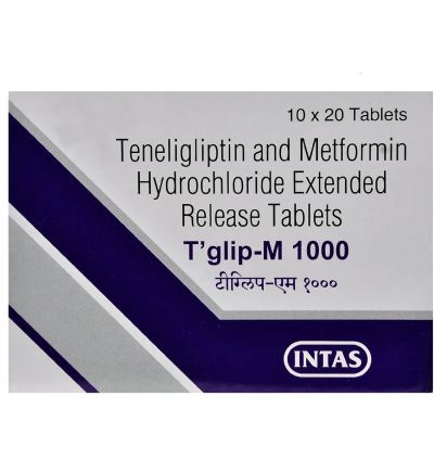 T GLIP M 1000MG TAB           20.S