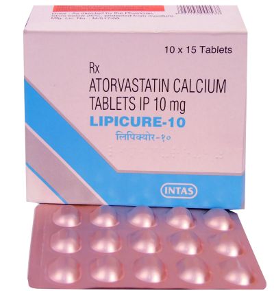 LIPICURE 10MG TAB             15.s