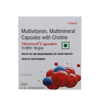 HENZOVIT CAP                  10