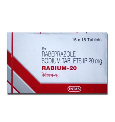 RABIUM 20MG TAB               15 S