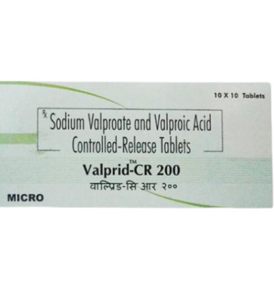 Valprid CR 200 mg