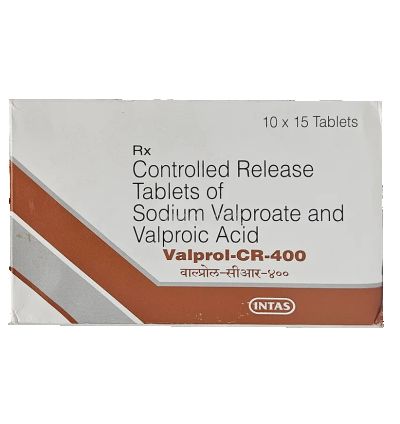 VALPORL CR 400MG TAB          10 S