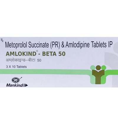 AMLOKIND BETA 50 TAB