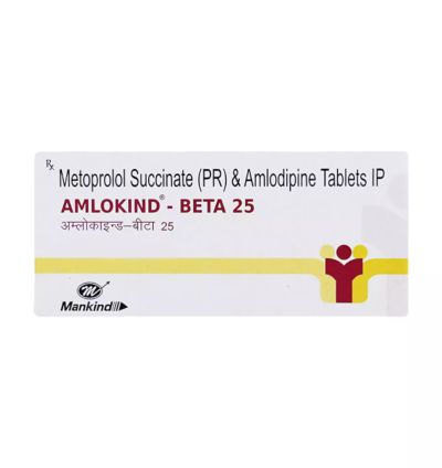 AMLOKIND BETA 25 TAB
