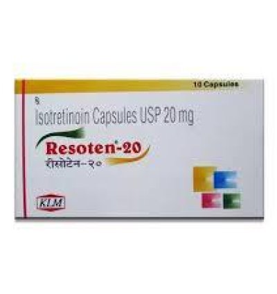 RESOTEN 20 CAP                10 S
