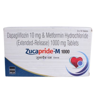 ZUCAPRIDE M 1000 TAB