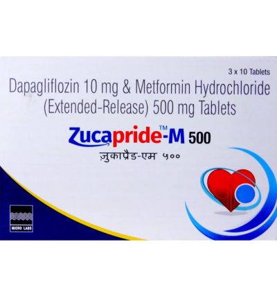 ZUCAPRIDE M 500 TAB