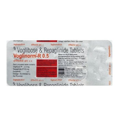 VOGLINORM R 0.5 TAB          