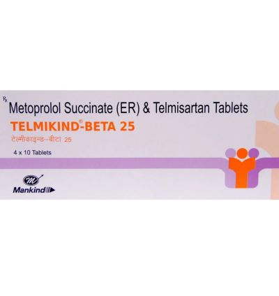 TELMIKIND BETA 25 TAB