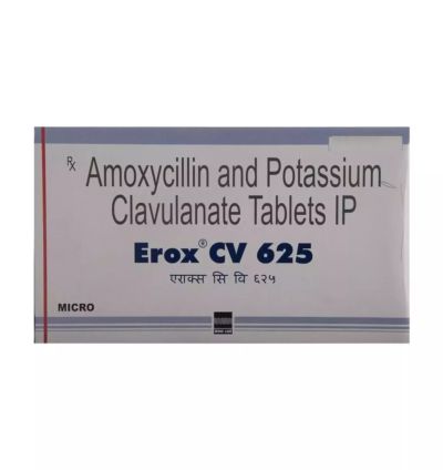 EROX CV 625MG TAB