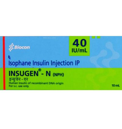 INSUGEN N 40 IU 10ML