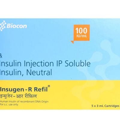 INSUGEN R REFIL 3ML